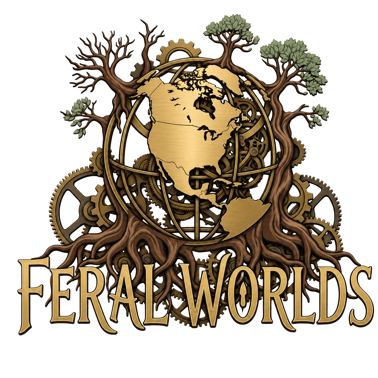 Feral Worlds Logo